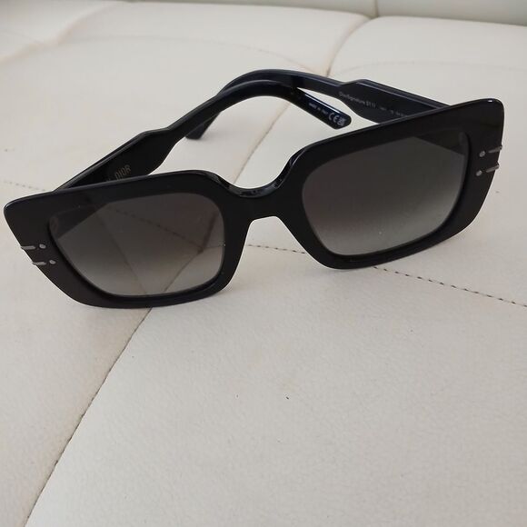 Dior Black Oversized Sunglasses